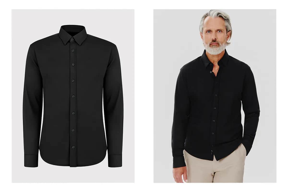 Czarna koszula męska z czym nosić – stwórz idealne stylizacje