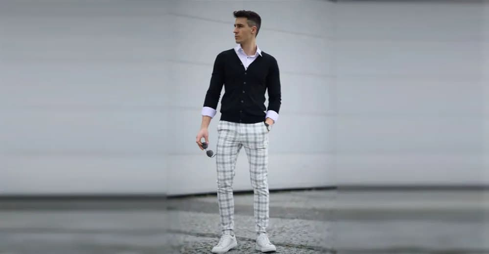 Spodnie w kratę jaka koszula – stylizacje, które zachwycą każdego