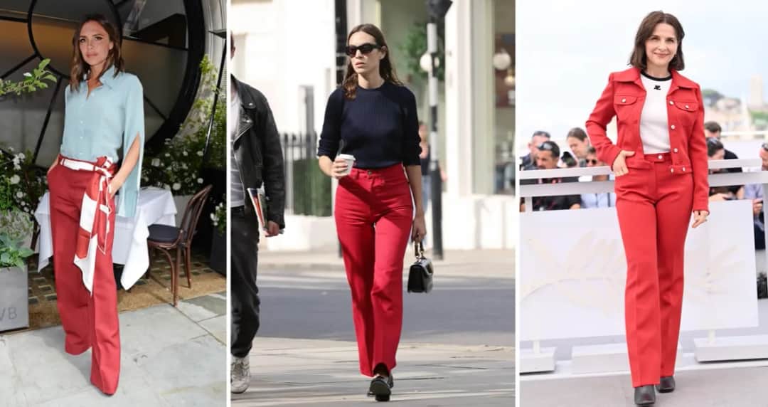 Co pasuje do czerwonych spodni? Odkryj stylowe połączenia i triki