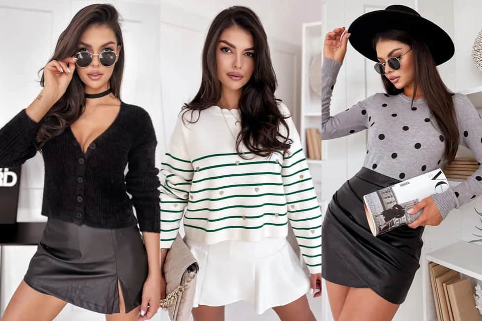 Jak nosić sweter do spódnicy, aby wyglądać modnie i elegancko